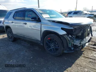 2020 Chevrolet Traverse Premier with VIN 1GNEVKKW3LJ146063, listed as a IAAI auction lot 41523886 with 95,380 mi miles. Bid and sale history available at carsss.com. Image 1.