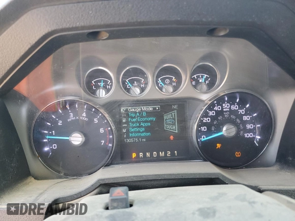 2011 Ford F-350 Platinum with VIN 1FT8W3B6XBEC15685, listed as a Copart auction lot 57236965 with 130,575 mi miles and Salvage title. Bid and sale history available at DreamBid. Image 9.