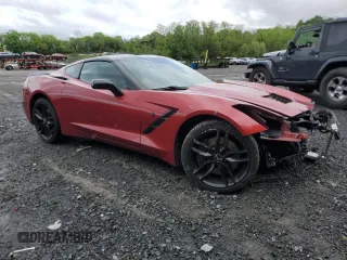 2015 Chevrolet Corvette Z51 3LT with VIN 1G1YL2D72F5111893, listed as a Copart auction lot 55885815 with 139,711 mi miles and Salvage title. Bid and sale history available at DreamBid. Image 4.