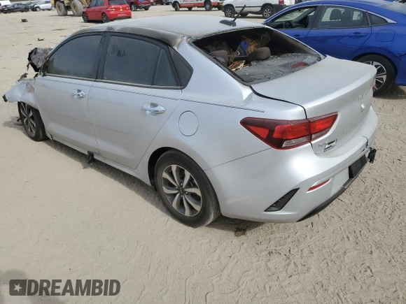 2023 Kia Rio S with VIN 3KPA24AD5PE590253, listed as a Copart auction lot 42056654 with 0 mi miles and Non Repairable. Bid and sale history available at carsss.com. Image 2.