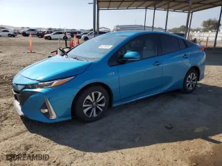 2018 Toyota Prius Prime Plus with VIN JTDKARFP2J3088404, listed as a Copart auction lot 46119915 with NaN miles and Salvage Title. Bid and sale history available at carsss.com. Image 1.