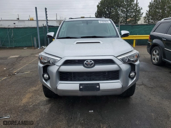 2017 Toyota 4Runner SR5 with VIN JTEBU5JR4H5454138, listed as a Copart auction lot 51929035 with 72,561 mi miles and Clean Title. Bid and sale history available at carsss.com. Image 5.