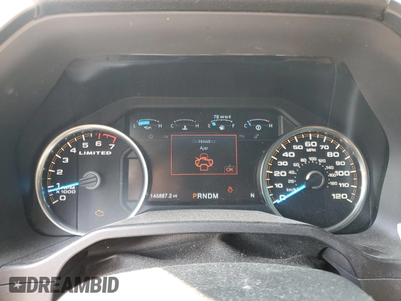2017 Ford F-150 XL with VIN 1FTEW1EG5HFA43001, listed as a Copart auction lot 59080515 with 145,887 mi miles and Salvage title. Bid and sale history available at DreamBid. Image 9.