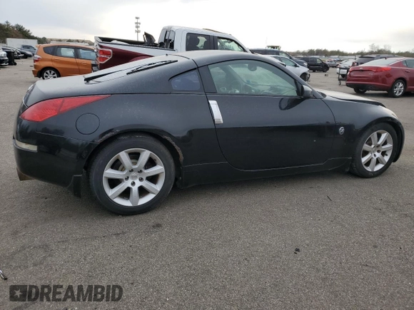 2004 Nissan 350Z Touring with VIN JN1AZ34D84T162054, listed as a Copart auction lot 88550725 with 116,152 mi miles and Salvage Title. Bid and sale history available at carsss.com. Image 3.
