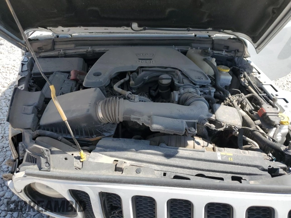 2018 Jeep Wrangler Unlimited Sahara with VIN 1C4HJXEG5JW294430, listed as a Copart auction lot 52487495 with 86,609 mi miles and Salvage title. Bid and sale history available at DreamBid. Image 12.