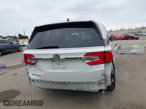 2020 Honda Odyssey EX-L with VIN 5FNRL6H78LB009523, listed as a IAAI auction lot 41882610 with 42,661 mi miles. Bid and sale history available at carsss.com. Image 17.