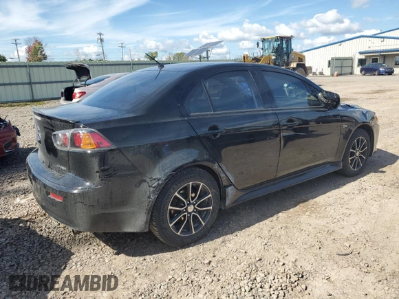2017 Mitsubishi Lancer ES with VIN JA32U2FU0HU009237, listed as a Copart auction lot 73385144 with 99,490 mi miles and Salvage Title. Bid and sale history available at carsss.com. Image 3.