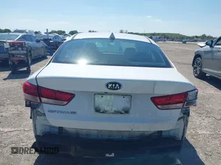 2018 Kia Optima LX with VIN 5XXGT4L33JG193537, listed as a IAAI auction lot 42033237 with 150,944 mi miles. Bid and sale history available at carsss.com. Image 17.