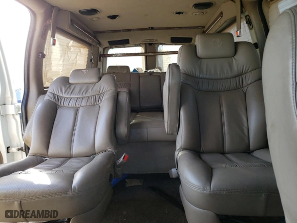2007 Chevrolet Express Cargo Van YF7 Upfitter with VIN 1GBFG15T771219657, listed as a Copart auction lot 75216914 with 165,286 mi miles and Salvage Title. Bid and sale history available at carsss.com. Image 10.