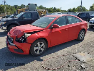 2014 Chevrolet Cruze 1LT with VIN 1G1PC5SB1E7455707, listed as a Copart auction lot 69259684 with 117,506 mi miles and Salvage Title. Bid and sale history available at carsss.com. Image 1.