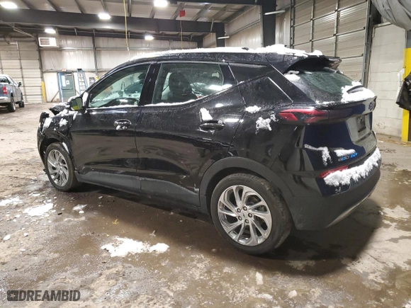 2023 Chevrolet Bolt EUV LT with VIN 1G1FY6S00P4148454, listed as a Copart auction lot 44424415 with 33,593 mi miles and Non Repairable. Bid and sale history available at carsss.com. Image 2.