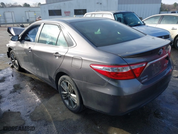 2015 Toyota Camry Hybrid LE with VIN 4T1BD1FK5FU164384, listed as a IAAI auction lot 41704922 with 122,132 mi miles. Bid and sale history available at carsss.com. Image 3.