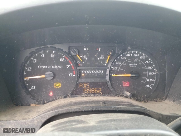 2005 Chevrolet Colorado Z85 with VIN 1GCCS198758259311, listed as a Copart auction lot 86243644 with 199,862 mi miles and Salvage Title. Bid and sale history available at carsss.com. Image 9.