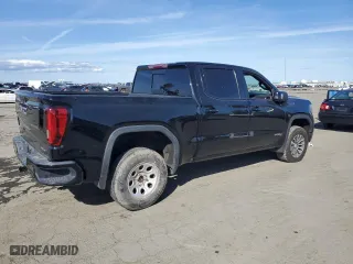2019 GMC Sierra 1500 AT4 with VIN 3GTP9EED7KG261346, listed as a Copart auction lot 49653445 with 0 mi miles and Salvage Title. Bid and sale history available at carsss.com. Image 3.