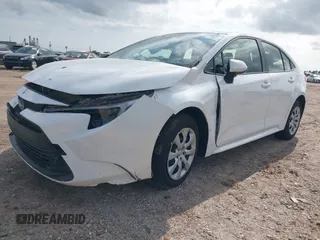 2024 Toyota Corolla Hybrid LE with VIN JTDBCMFE3R3048792, listed as a IAAI auction lot 41915869 with 22,899 mi miles. Bid and sale history available at carsss.com. Image 2.