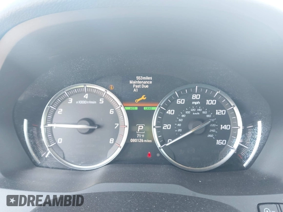 2020 Acura MDX Technology with VIN 5J8YD3H59LL005131, listed as a IAAI auction lot 41916686 with 80,126 mi miles and . Bid and sale history available at DreamBid. Image 7.