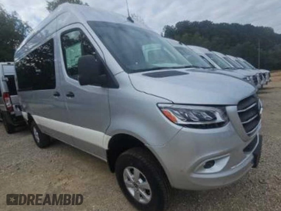 2023 Mercedes-Benz Sprinter with VIN W1X4NBVY1PT123893, listed as a Copart auction lot 79344284 with 8 mi miles and Clean Title. Bid and sale history available at DreamBid. Image 2.