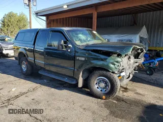 2001 Ford F-250 XL with VIN 1FTNX21SX1EA80232, listed as a Copart auction lot 56067955 with 188,119 mi miles and Salvage title. Bid and sale history available at DreamBid. Image 4.