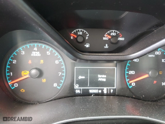 2016 Chevrolet Colorado 2WD WT with VIN 1GCGSBEA1G1387670, listed as a Copart auction lot 47620285 with 162,822 mi miles and Salvage Title. Bid and sale history available at carsss.com. Image 9.