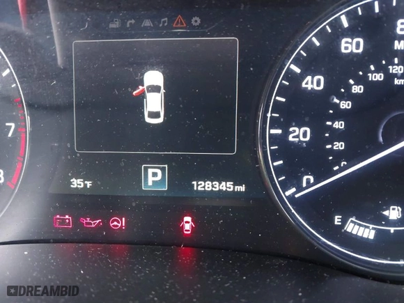 2015 Hyundai Genesis 3.8L with VIN KMHGN4JE9FU099240, listed as a IAAI auction lot 41560635 with 128,345 mi miles. Bid and sale history available at carsss.com. Image 15.