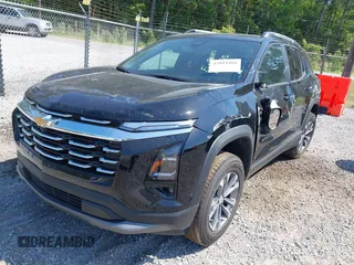 2025 Chevrolet Equinox FWD LT with VIN 3GNAXHEG9SL194190, listed as a IAAI auction lot 42011808 with 12,000 mi miles. Bid and sale history available at carsss.com. Image 2.