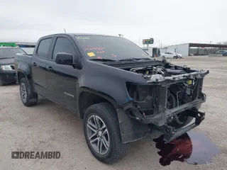 2022 Chevrolet Colorado 2WD Work Truck with VIN 1GCGSBEA3N1284912, listed as a IAAI auction lot 41614664 with 54,549 mi miles. Bid and sale history available at carsss.com. Image 1.
