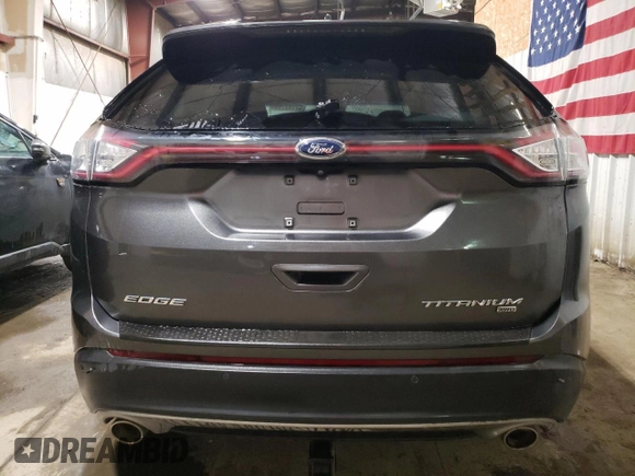 2017 Ford Edge Titanium z VIN 2FMPK4K87HBC20454, wystawiony jako Copart lot #57149785 z przebiegiem 66 682 mil mil oraz Czysty tytuł • Clean title. Historia ofert i sprzedaży dostępna na DreamBid. Obrazek 6.