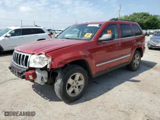 2006 Jeep Grand Cherokee Limited with VIN 1J4HS58NX6C317392, listed as a Copart auction lot 53518204 with 0 mi miles and Salvage Title. Bid and sale history available at carsss.com. Image 1.