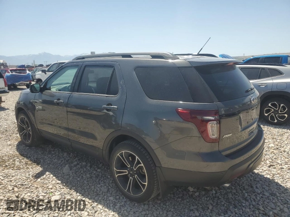 2015 Ford Explorer Sport с VIN 1FM5K8GT9FGB50070, выставлен на аукционе Copart как лот 61179615 с пробегом 106 864 миль миль и Чистый • Clean title. История ставок и продаж доступна на DreamBid. Изображение 2.