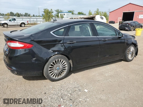 2013 Ford Fusion Titanium with VIN 3FA6P0D94DR159811, listed as a Copart auction lot 72472774 with 0 mi miles and Salvage Title. Bid and sale history available at carsss.com. Image 3.