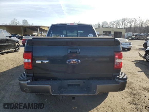 2008 Ford F-150 XLT with VIN 1FTPW04568KE24382, listed as a Copart auction lot 48829335 with 161,669 mi miles and Clean Title. Bid and sale history available at carsss.com. Image 6.