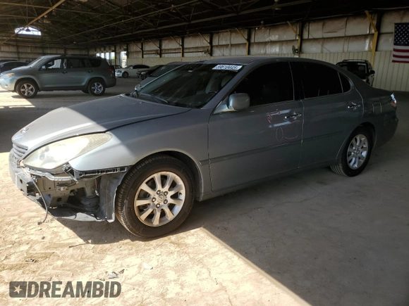 2002 Lexus ES 300 with VIN JTHBF30G720079044, listed as a Copart auction lot 59610445 with 145,310 mi miles and Salvage title. Bid and sale history available at DreamBid. Image 1.