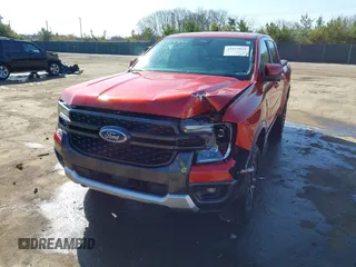 2024 Ford Ranger Lariat with VIN 1FTER4KH9RLE09180, listed as a IAAI auction lot 41913864 with 31,862 mi miles and . Bid and sale history available at DreamBid. Image 17.