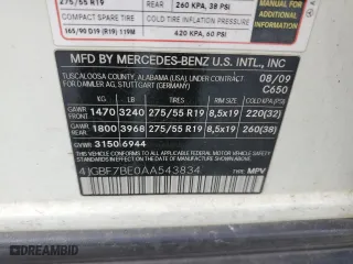 2010 Mercedes-Benz GL-Class GL 450 with VIN 4JGBF7BE0AA543834, listed as a Copart auction lot 51499045 with 157,976 mi miles and Clean Title. Bid and sale history available at carsss.com. Image 13.