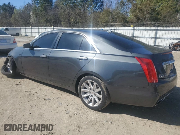 2014 Cadillac CTS AWD with VIN 1G6AW5SX3E0127216, listed as a Copart auction lot 50240125 with 93,353 mi miles and Salvage title. Bid and sale history available at DreamBid. Image 2.
