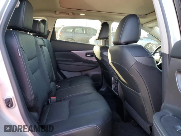2022 Nissan Murano SL with VIN 5N1AZ2CJ6NC117416, listed as a Copart auction lot 86706434 with 21,859 mi miles and Salvage Title. Bid and sale history available at carsss.com. Image 10.