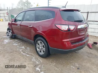 2016 Chevrolet Traverse LT z VIN 1GNKRHKD5GJ213065, wystawiony jako IAAI lot #41488144 z przebiegiem 146 625 mil mil oraz . Historia ofert i sprzedaży dostępna na DreamBid. Obrazek 3.
