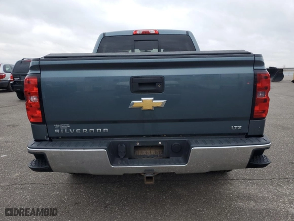 2014 Chevrolet Silverado 1500 LTZ with VIN 3GCUKSEC9EG197800, listed as a Copart auction lot 85949324 with 214,246 mi miles and Salvage Title. Bid and sale history available at carsss.com. Image 6.