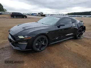 2022 Ford Mustang GT with VIN 1FA6P8CF1N5142135, listed as a Copart auction lot 55276525 with 29,627 mi miles and Salvage title. Bid and sale history available at DreamBid. Image 1.