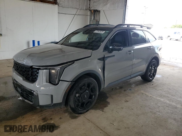 2024 Kia Sorento X-Line SX Prestige with VIN 5XYRKDJF4RG259867, listed as a Copart auction lot 57043525 with 17,685 mi miles and Salvage title. Bid and sale history available at DreamBid. Image 1.