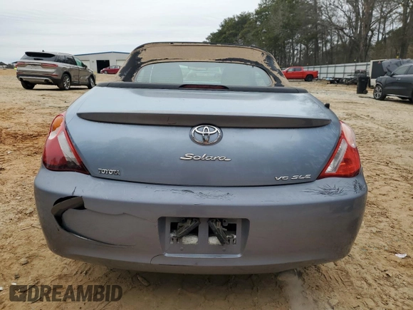2005 Toyota Solara SE z VIN 4T1FA38P95U057030, wystawiony jako Copart lot #41839995 z przebiegiem 236 448 mil mil oraz Szkoda całkowita • Salvage title. Historia ofert i sprzedaży dostępna na DreamBid. Obrazek 6.