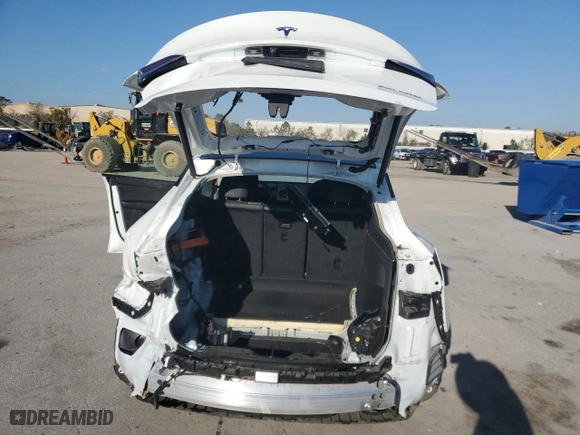 2020 Tesla Model Y Long Range with VIN 5YJYGDEE3LF047491, listed as a Copart auction lot 47182805 with 93,476 mi miles and Non Repairable. Bid and sale history available at carsss.com. Image 6.