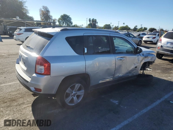 2013 Jeep Compass Sport with VIN 1C4NJCBB9DD258230, listed as a Copart auction lot 84009494 with 195,750 mi miles and Salvage Title. Bid and sale history available at carsss.com. Image 3.