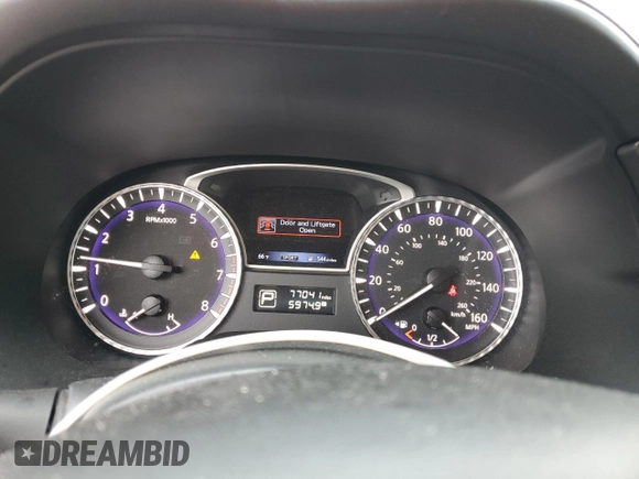 2019 Infiniti QX60 Luxe with VIN 5N1DL0MN7KC561596, listed as a Copart auction lot 53756085 with 77,041 mi miles and Salvage title. Bid and sale history available at DreamBid. Image 9.