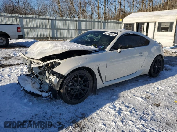 2023 Toyota GR86 Premium with VIN JF1ZNBF14P8764682, listed as a Copart auction lot 89396815 with 17,093 mi miles and Salvage Title. Bid and sale history available at carsss.com. Image 1.