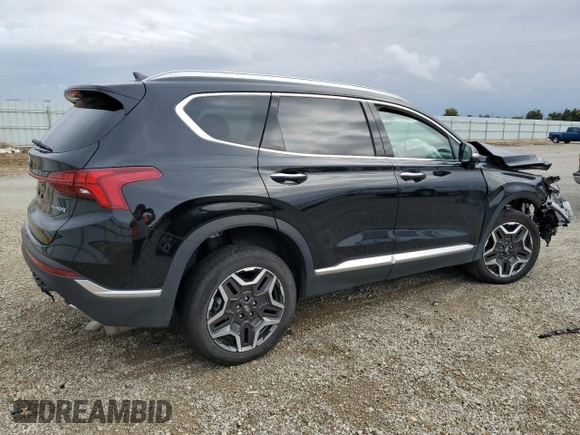 2023 Hyundai Santa Fe Hybrid SEL Premium with VIN 5NMS3DA11PH015602, listed as a Copart auction lot 71403874 with 17,819 mi miles and Salvage Title. Bid and sale history available at carsss.com. Image 3.