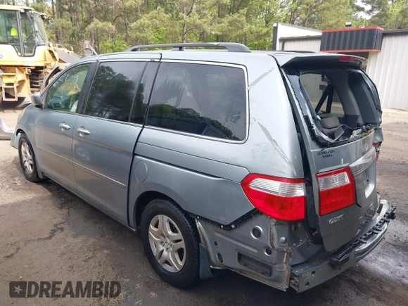 2006 Honda Odyssey EX with VIN 5FNRL38406B066176, listed as a IAAI auction lot 42028052 with 136,305 mi miles and . Bid and sale history available at DreamBid. Image 3.