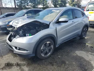 2018 Honda HR-V EX-L Navi with VIN 3CZRU5H71JM707689, listed as a Copart auction lot 44275905 with 101,995 mi miles and Salvage Title. Bid and sale history available at carsss.com. Image 1.