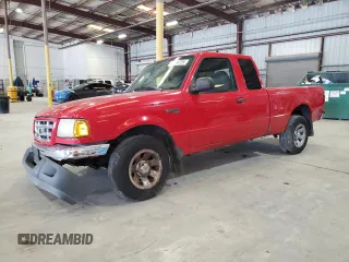 2002 Ford Ranger XL Fleet with VIN 1FTYR44V12PB73929, listed as a Copart auction lot 60104735 with 272,623 mi miles and Salvage title. Bid and sale history available at DreamBid. Image 1.