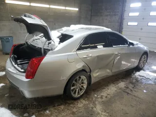 2017 Cadillac CTS AWD with VIN 1G6AW5SX3H0156509, listed as a Copart auction lot 45848035 with 56,664 mi miles and Salvage title. Bid and sale history available at DreamBid. Image 3.